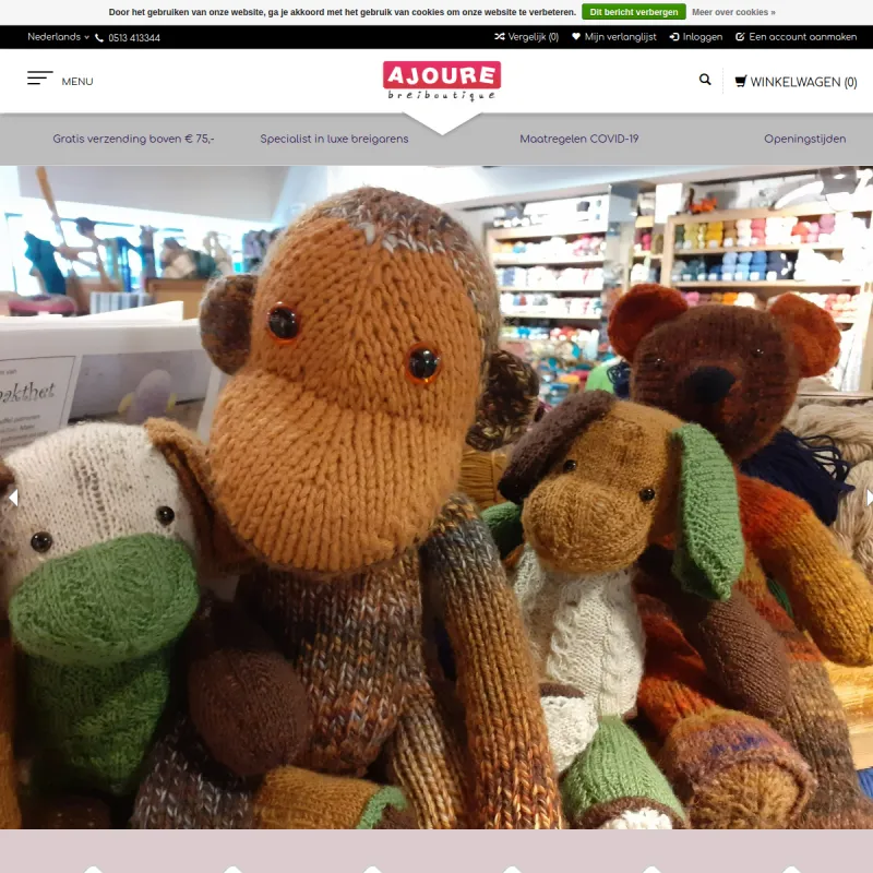Screenshot van A Joure breiboutique