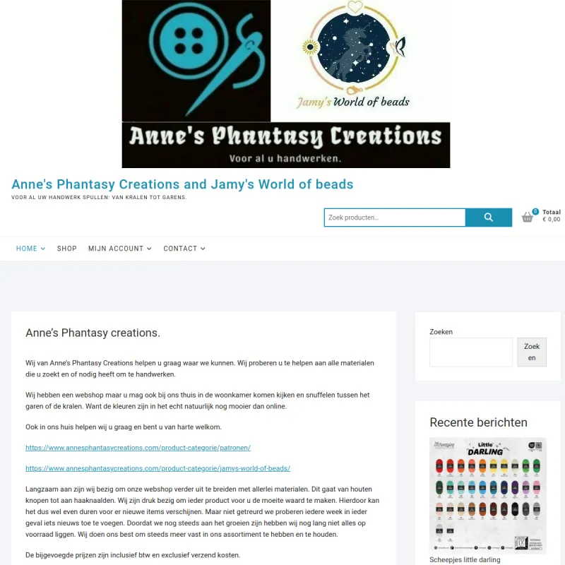 Screenshot van Anne's Phantasy Creations