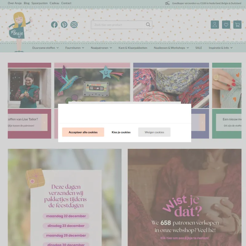 Screenshot van Ansje Handmade