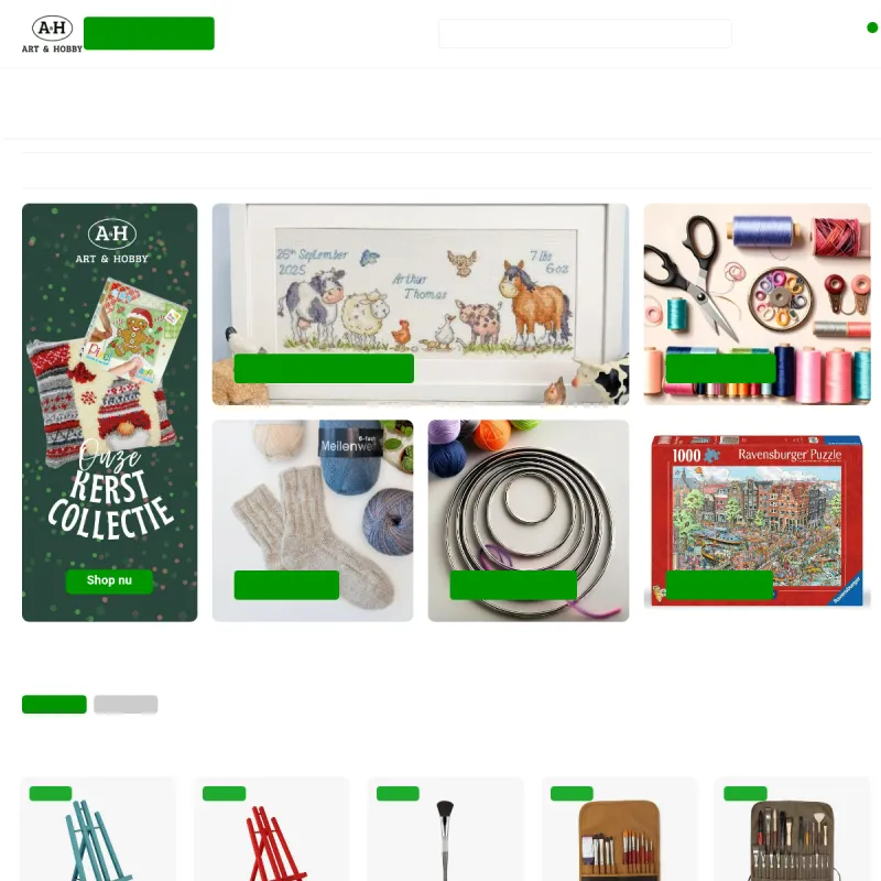 Screenshot van Art en Hobby | Hobbywinkel Assen