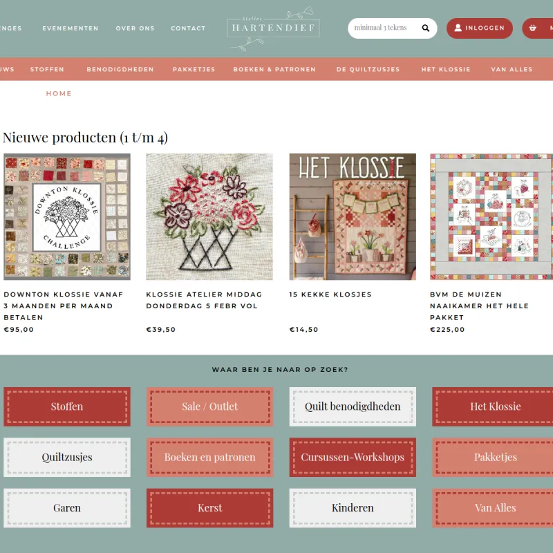 Screenshot van Atelier Hartendief