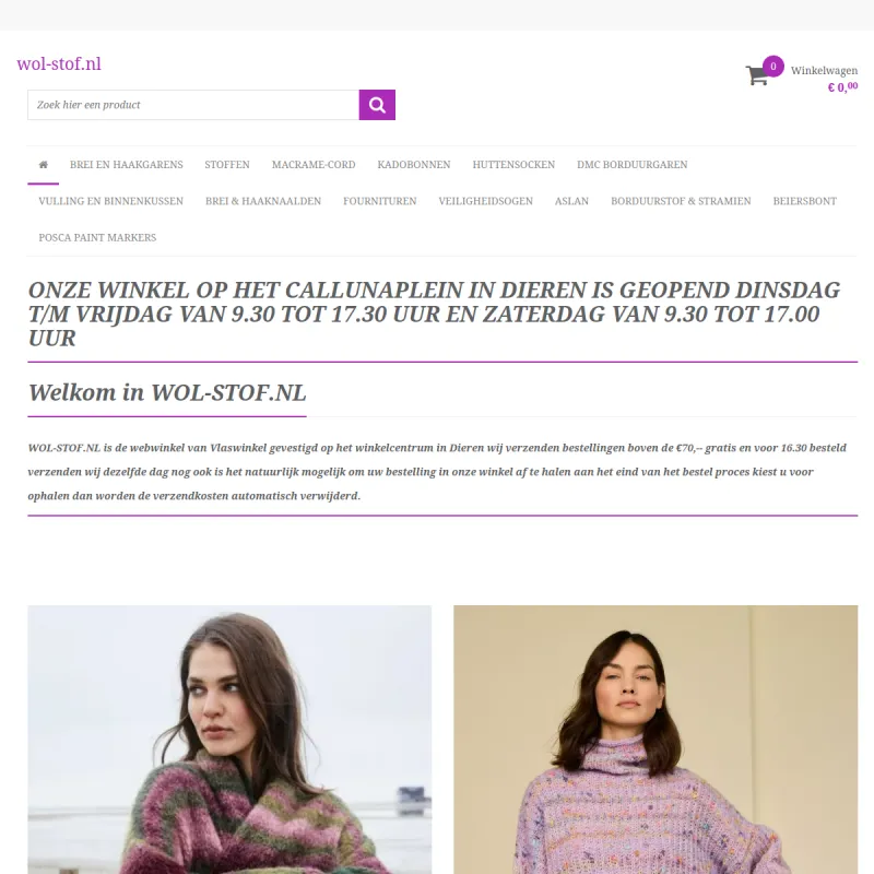 Screenshot van B. Vlaswinkel