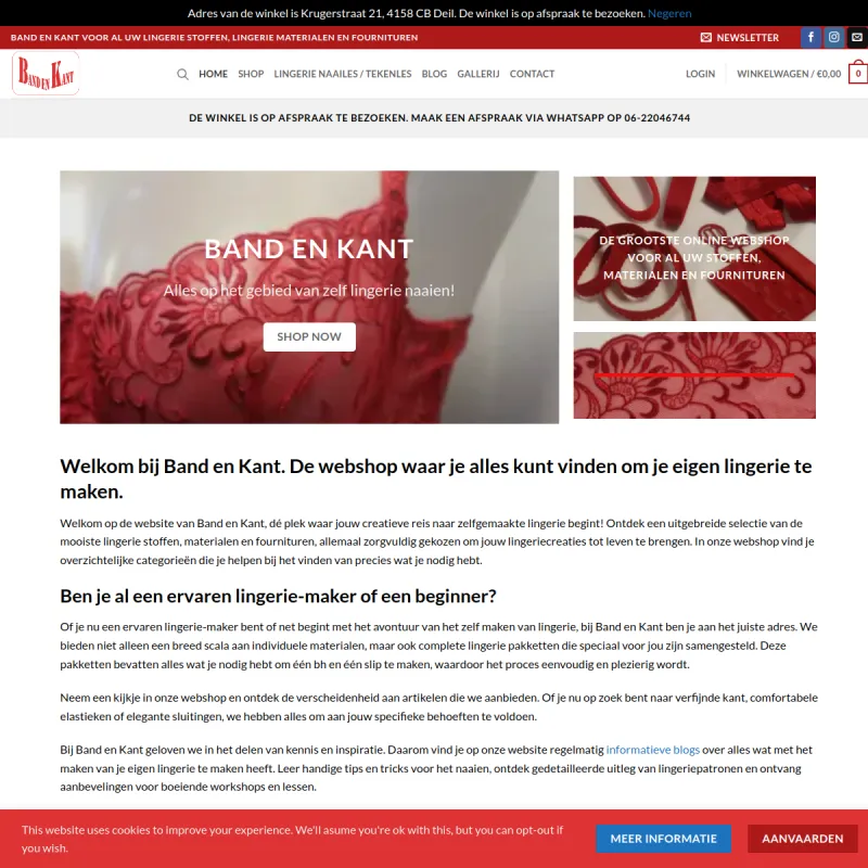 Screenshot van Band en Kant