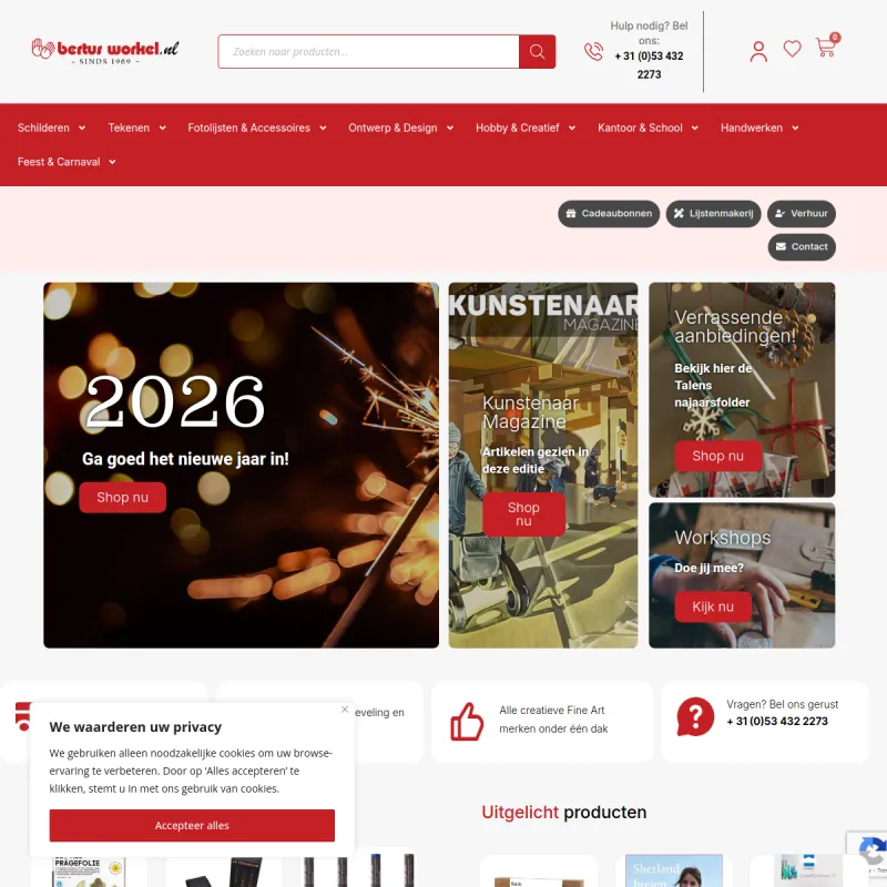 Screenshot van Bertus Workel