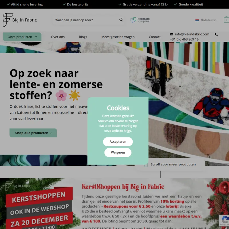 Screenshot van Big in Fabric