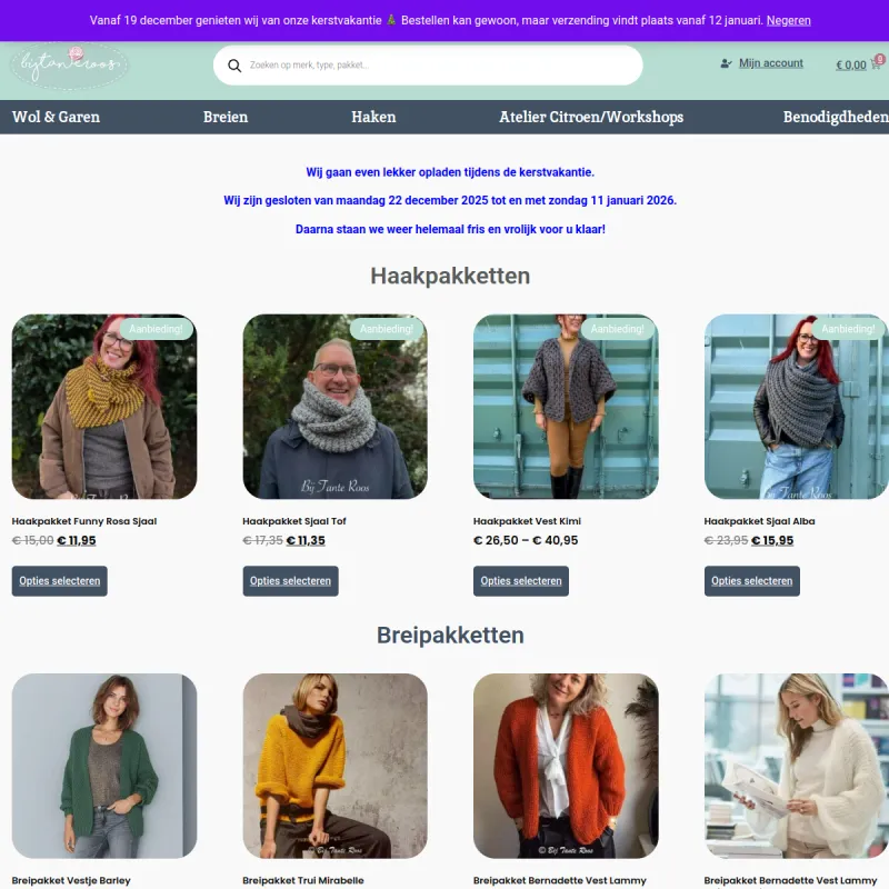 Screenshot van Bij Tante Roos