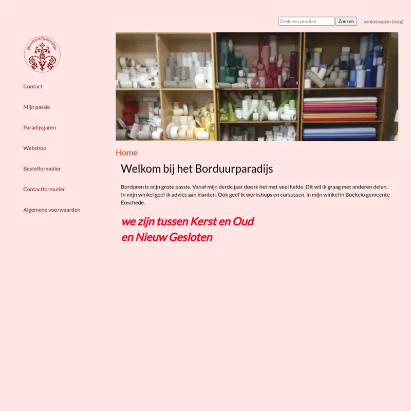 Screenshot van Borduurparadijs