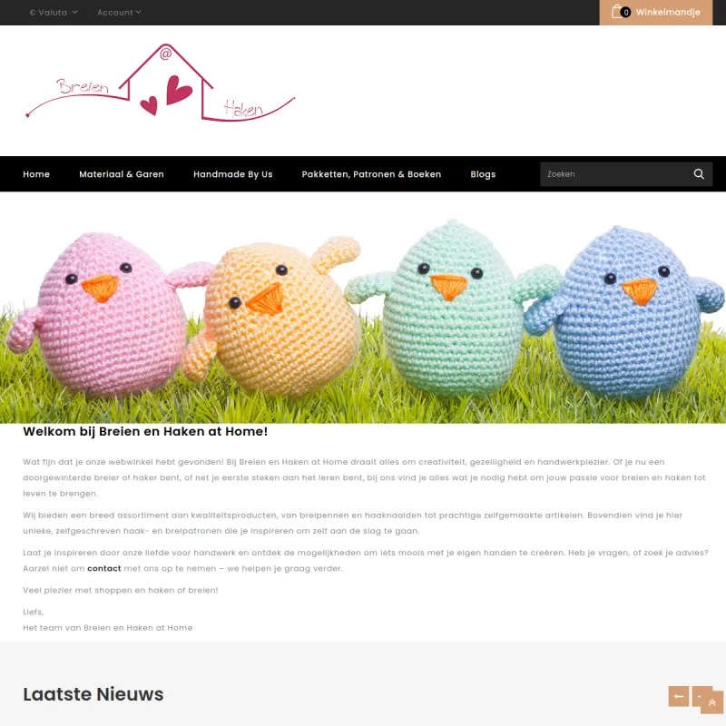 Screenshot van Breien en Haken at Home