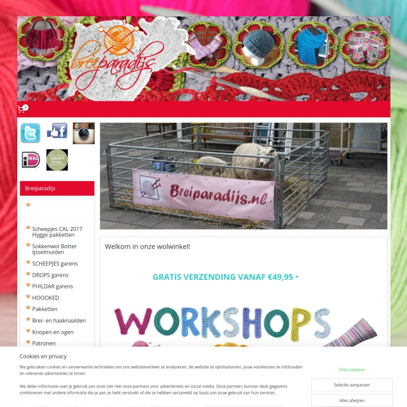 Screenshot van Breiparadijs