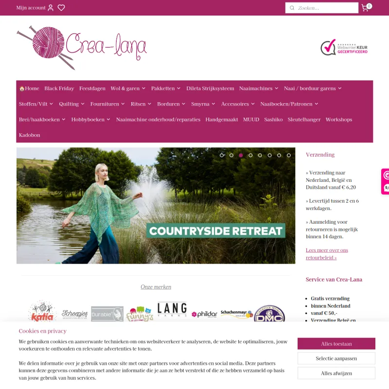 Screenshot van Crea-Lana