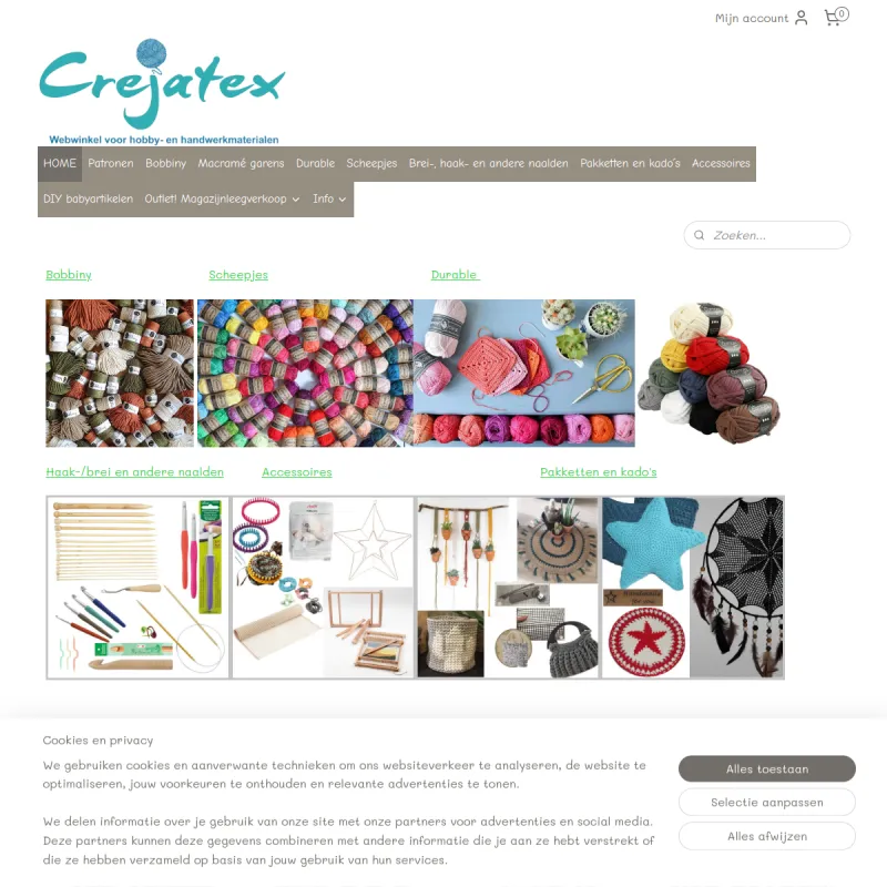 Screenshot van Crejatex