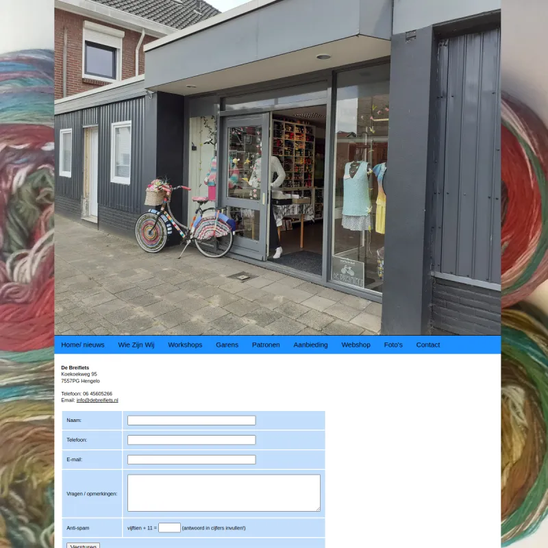 Screenshot van De Breifiets