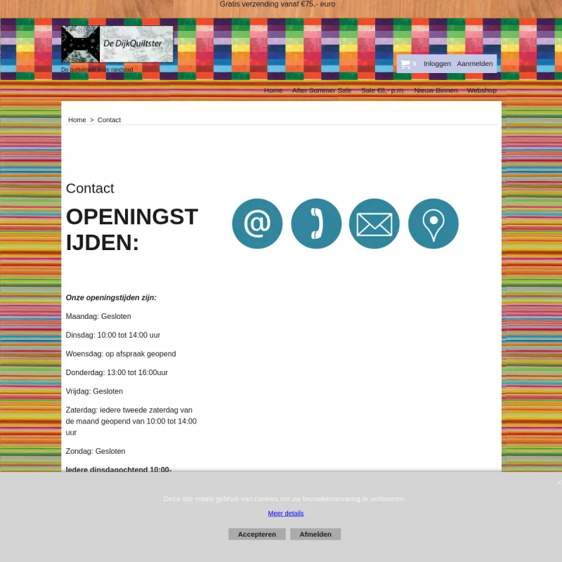 Screenshot van De DijkQuiltster