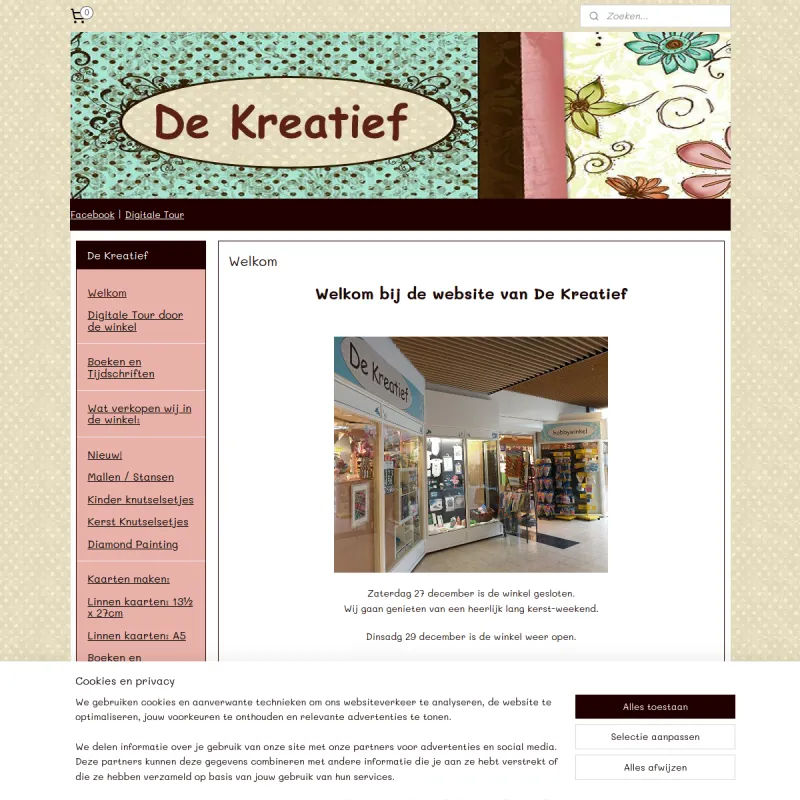 Screenshot van De Kreatief
