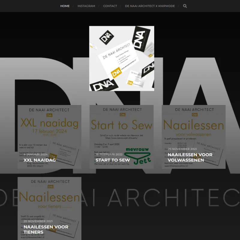 Screenshot van De Naai Architect (DNA)