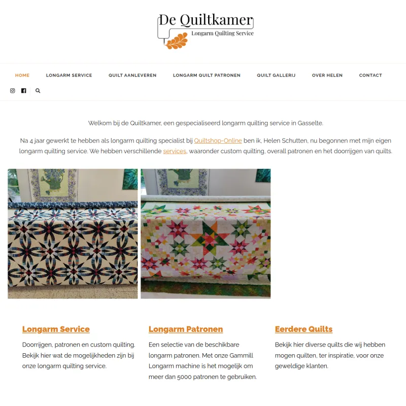 Screenshot van De Quiltkamer