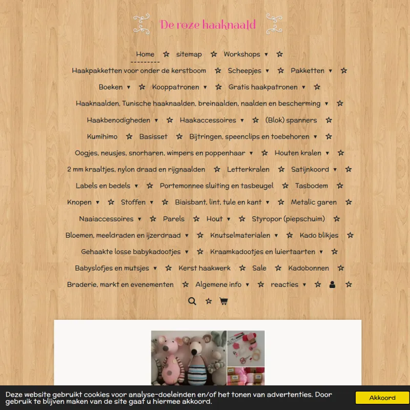 Screenshot van De roze haaknaald