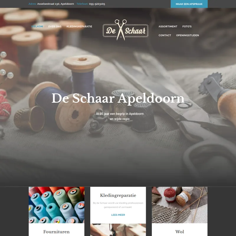 Screenshot van De schaar Apeldoorn