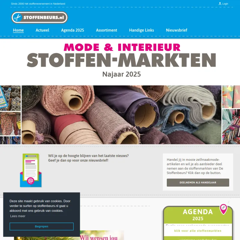 Screenshot van De Stoffenbeurs