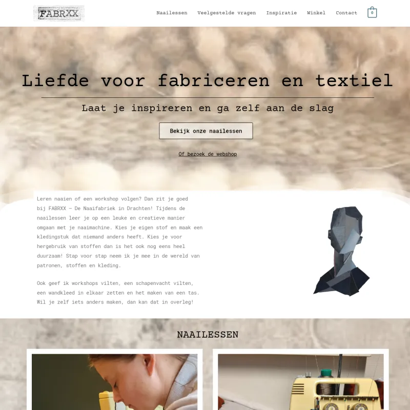 Screenshot van FABRXX