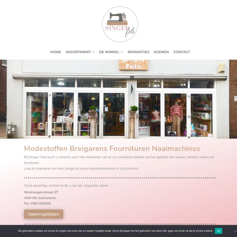 Screenshot van Fels-Singer Gorinchem