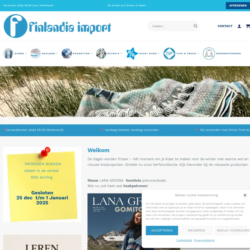 Screenshot van Finlandia Import