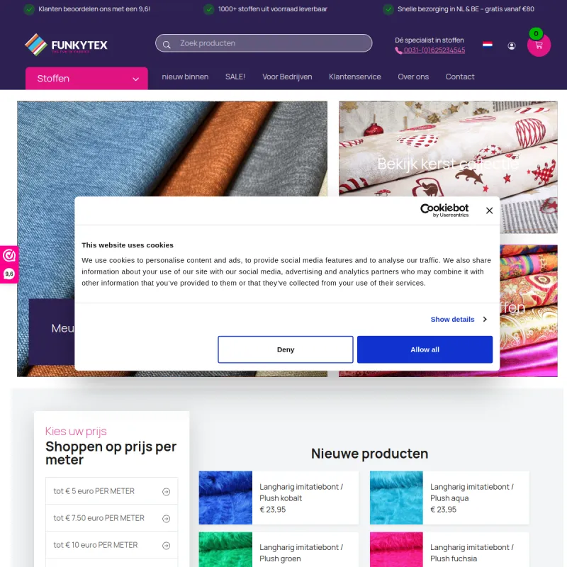 Screenshot van FUNKYTEX