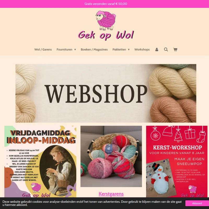 Screenshot van Gek Op Wol