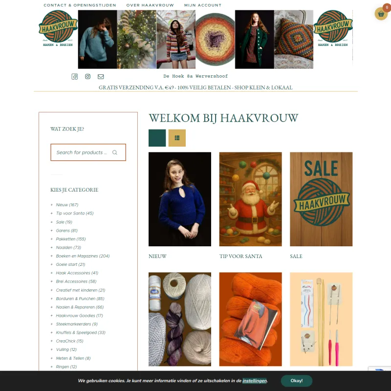 Screenshot van Haakvrouw