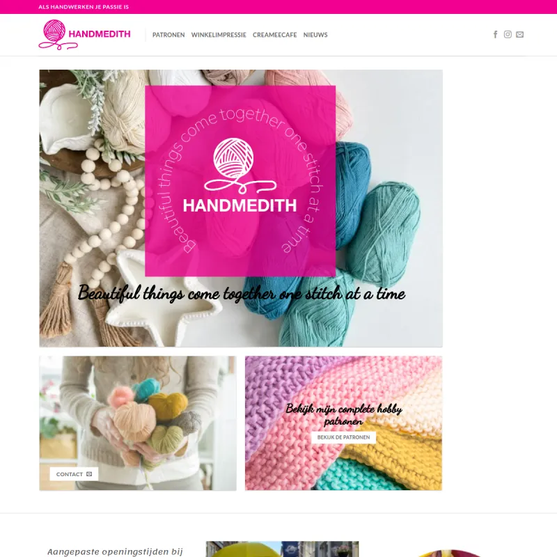 Screenshot van Handmedith