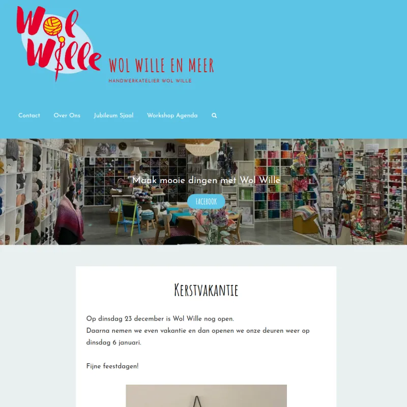 Screenshot van Handwerkatelier Wol Wille