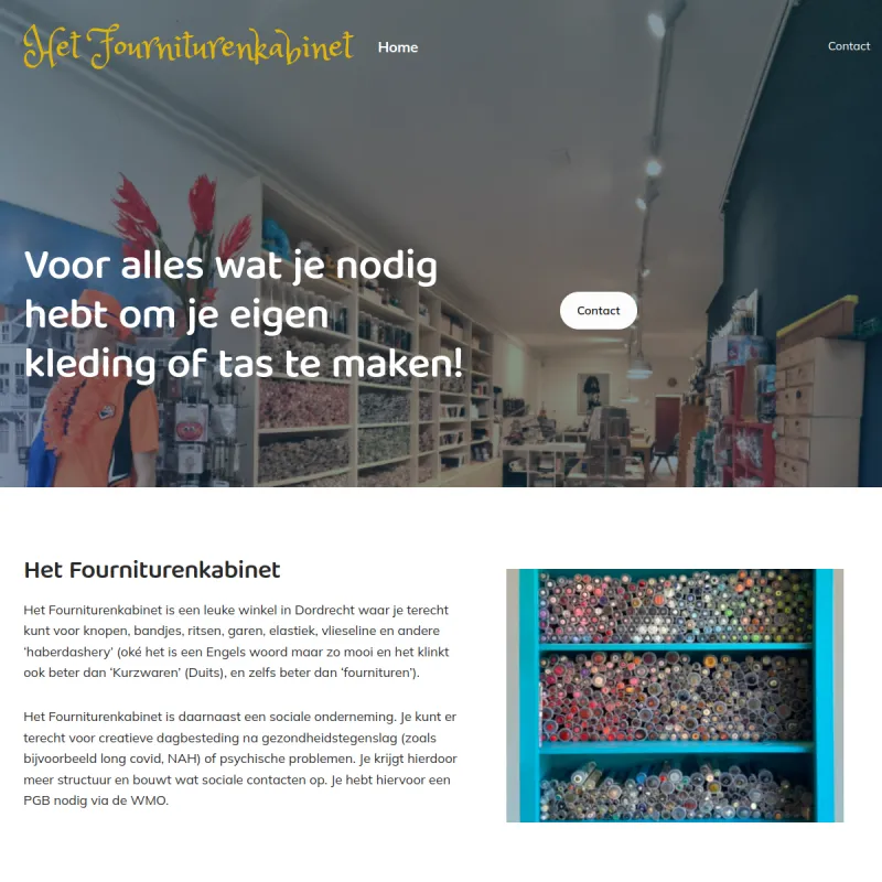 Screenshot van Het Fourniturenkabinet