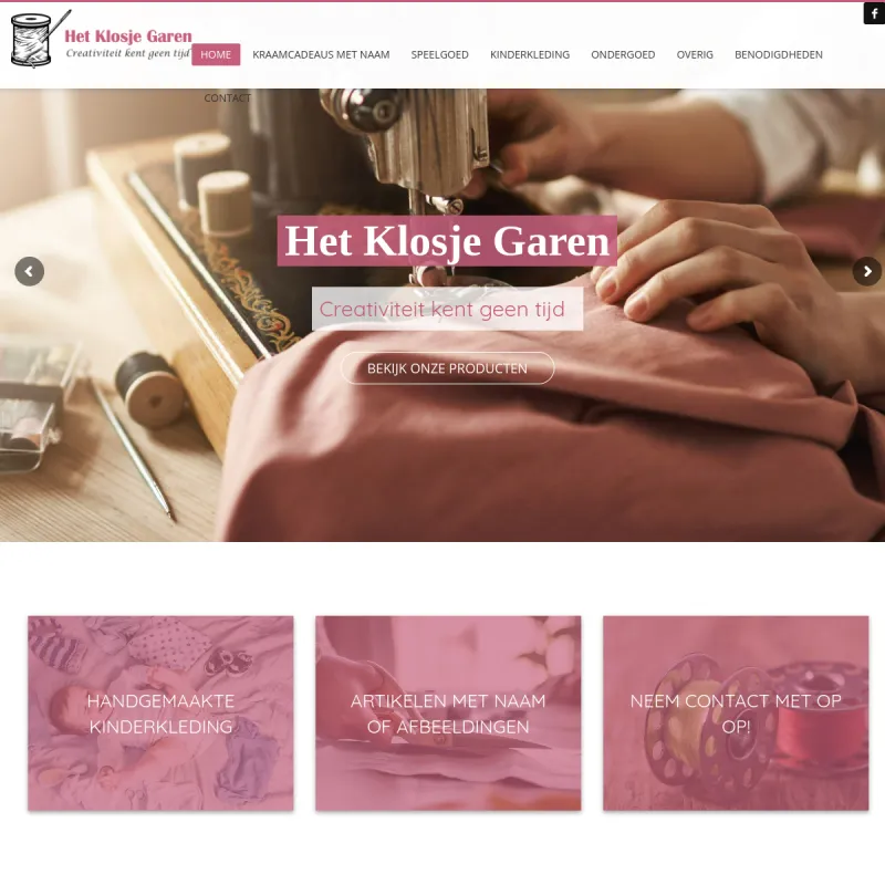 Screenshot van Het Klosje Garen