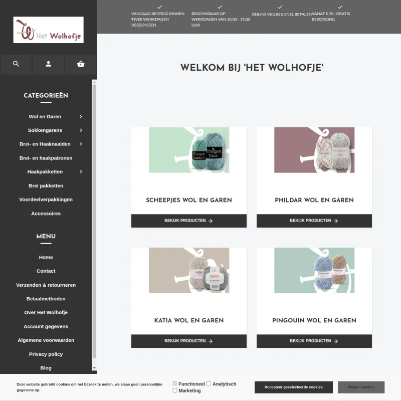 Screenshot van Het Wolhofje