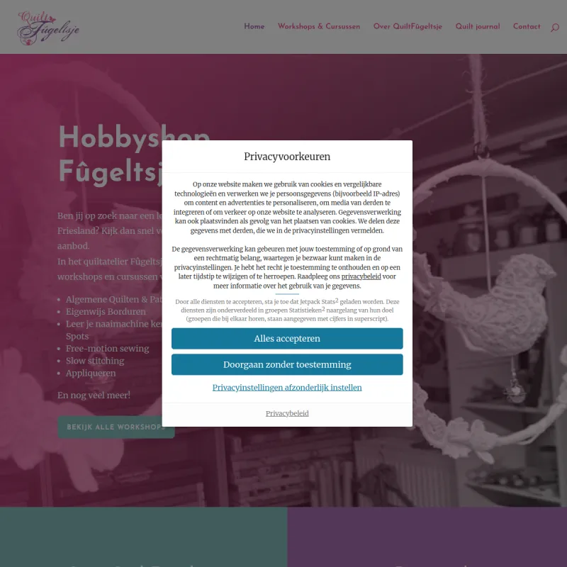 Screenshot van Hobbyshop Fûgeltsje