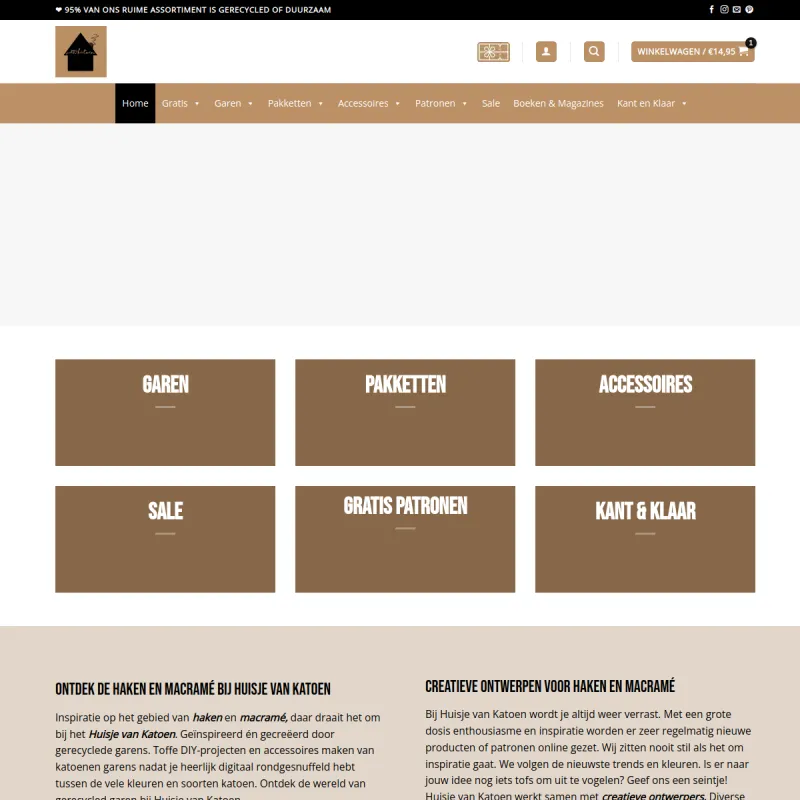 Screenshot van Huisje van Katoen