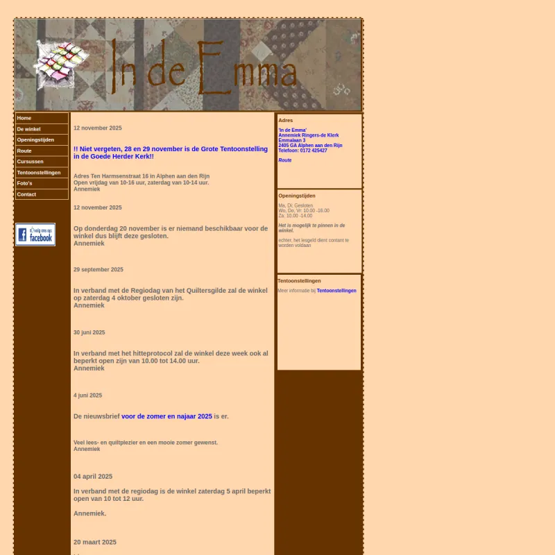 Screenshot van In de Emma