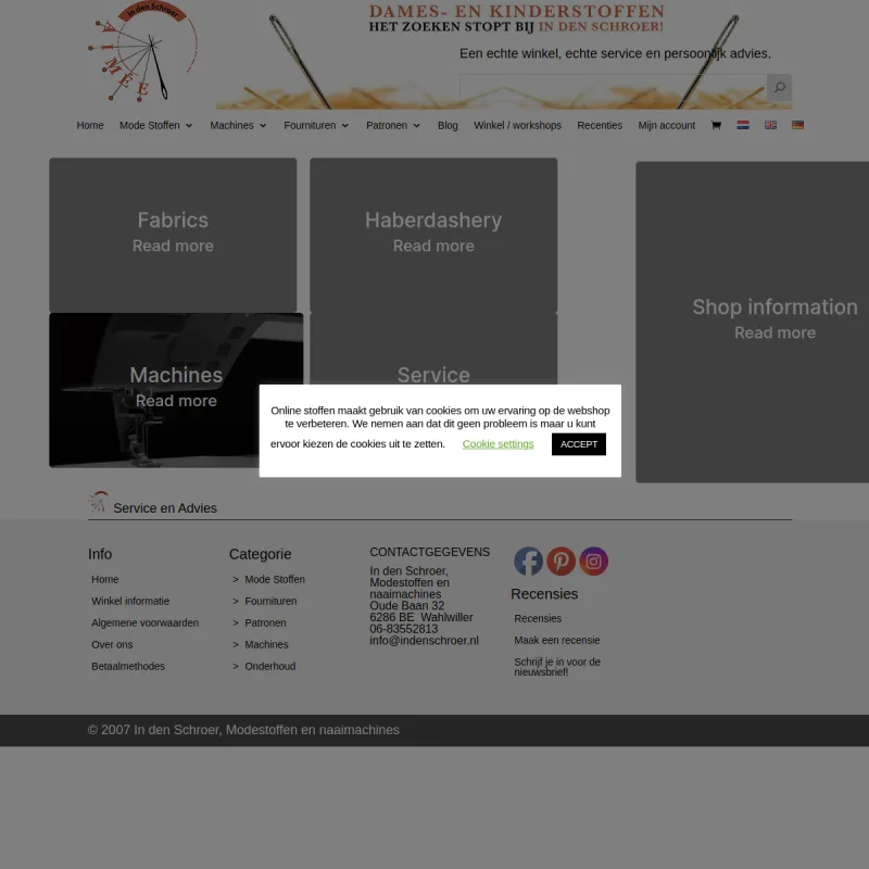 Screenshot van In den Schroer