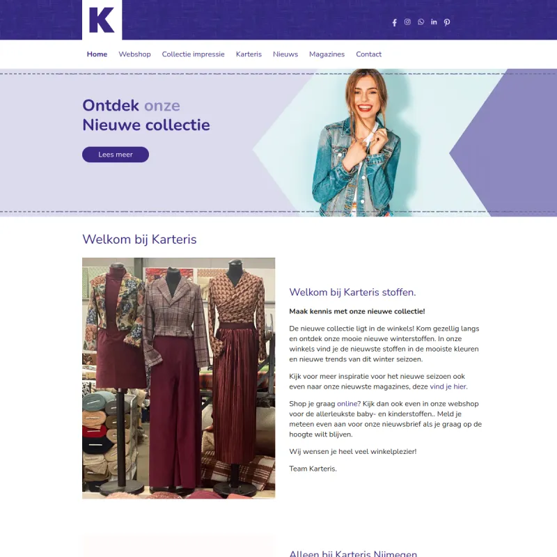 Screenshot van Karteris Stoffen