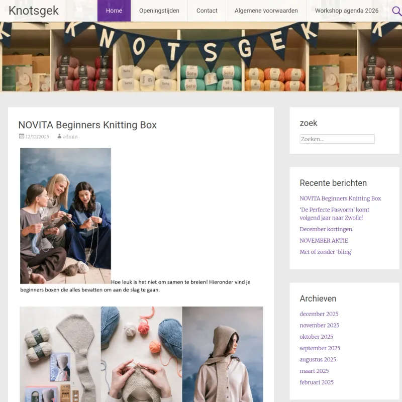 Screenshot van Knotsgek