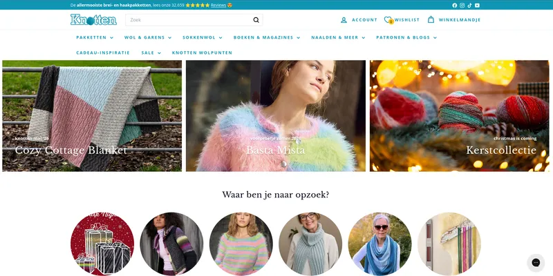 Screenshot van Knotten