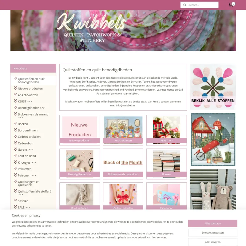 Screenshot van Kwibbels