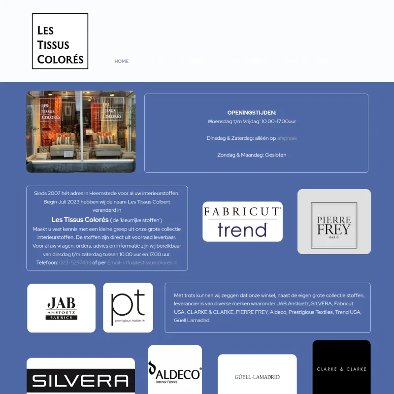 Screenshot van Les Tissus Colorés