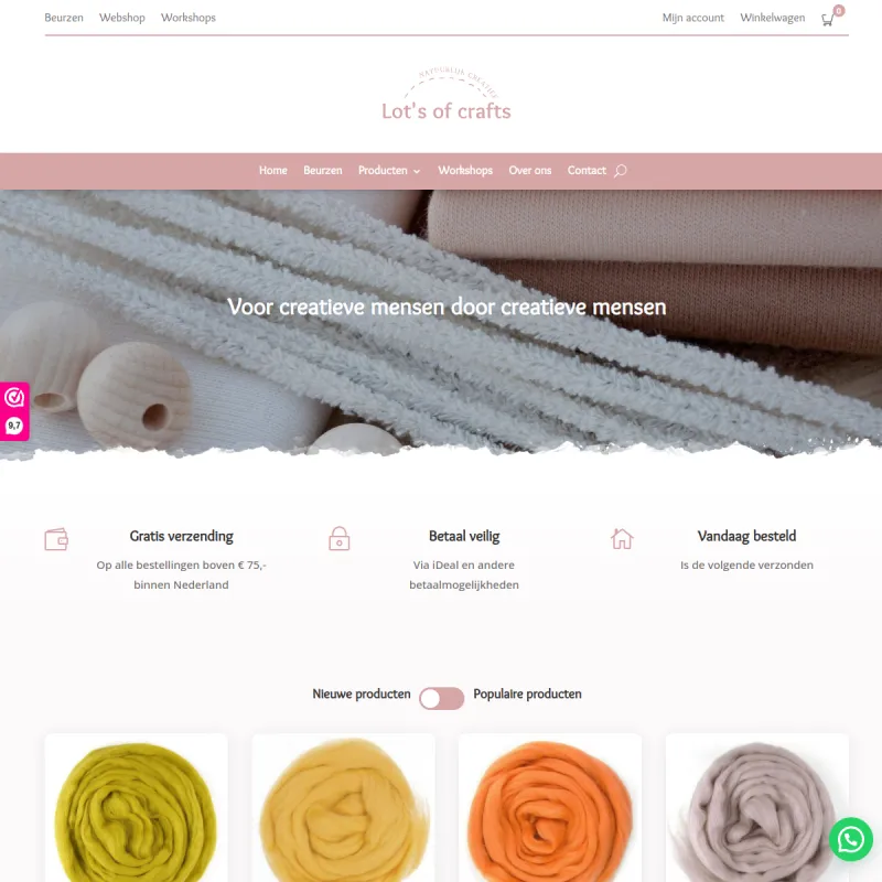 Screenshot van Lot's of Crafts