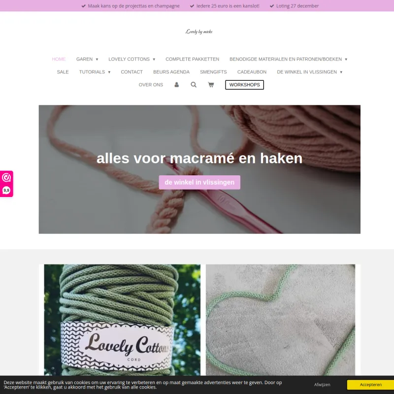 Screenshot van lovely by mieke