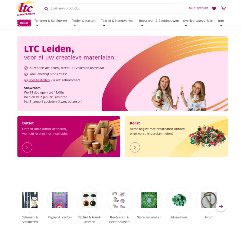 Screenshot van Ltc-leiden B.V.