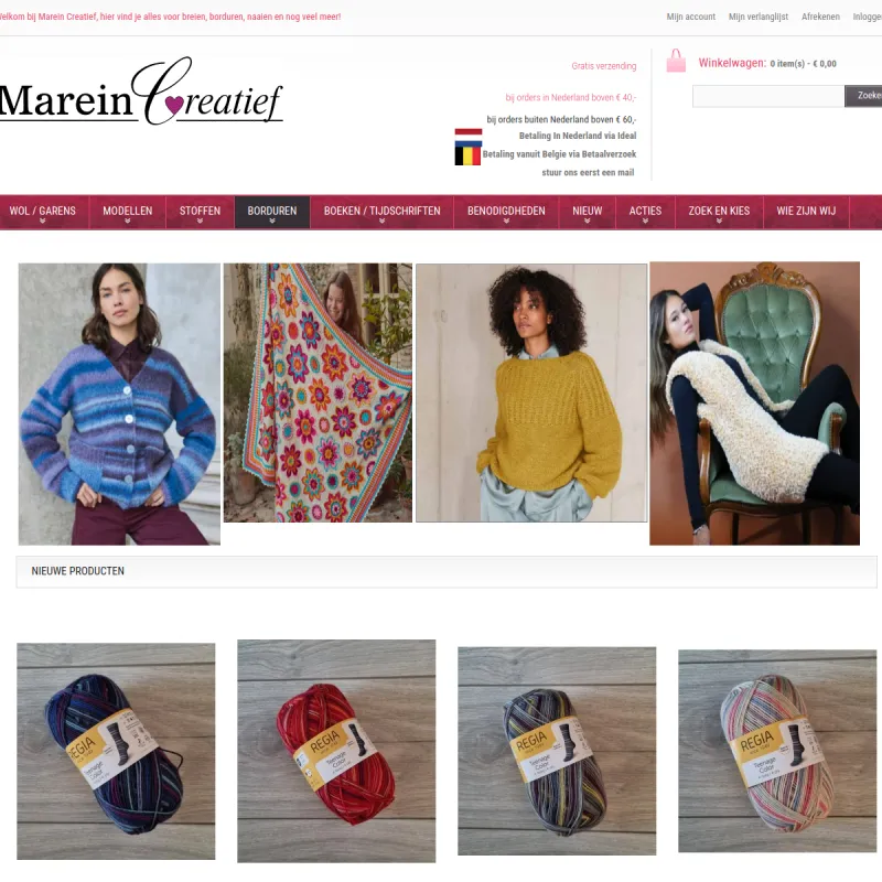 Screenshot van Marein Creatief