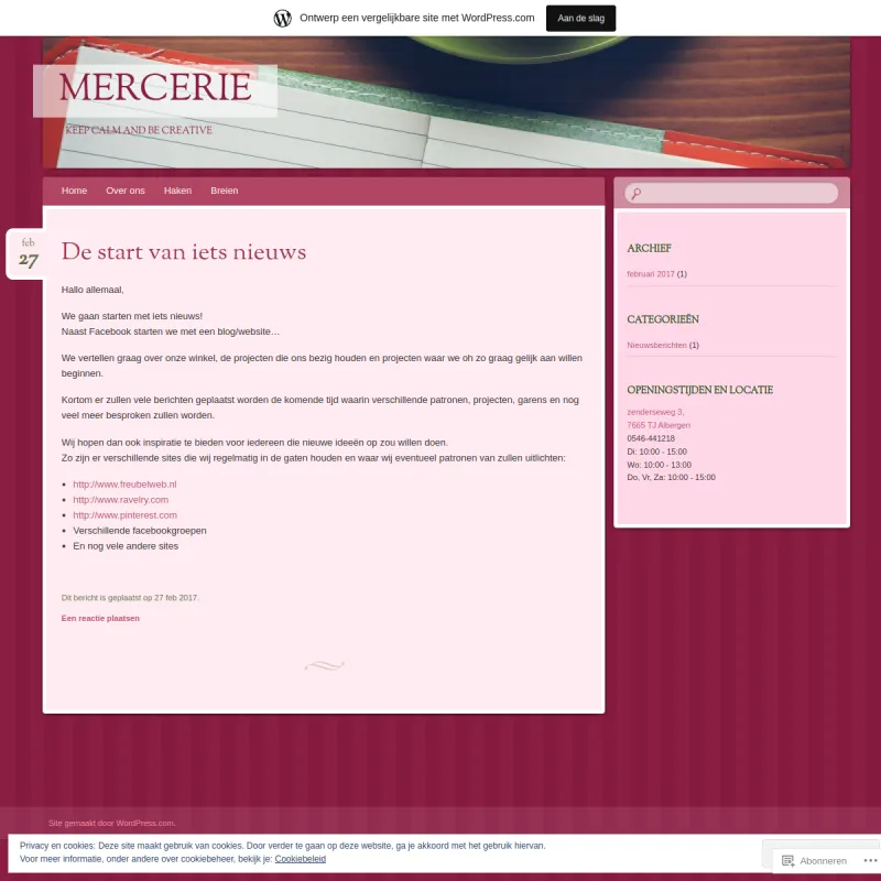 Screenshot van Mercerie