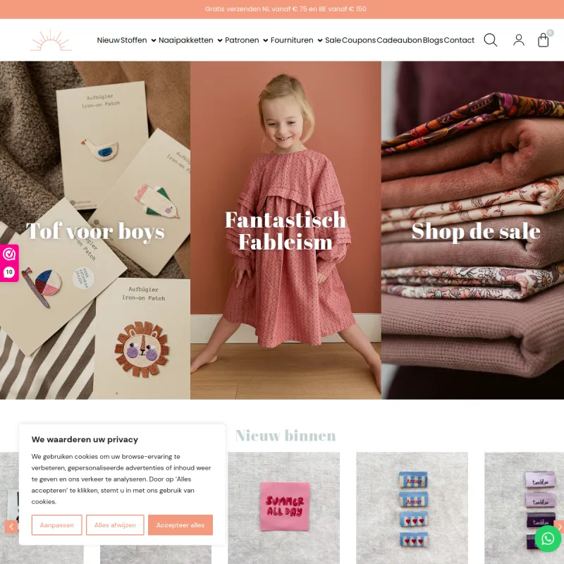 Screenshot van Nice Naais