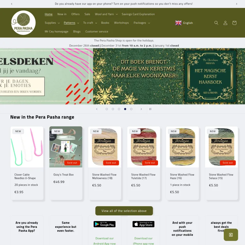 Screenshot van Pera & Pasha